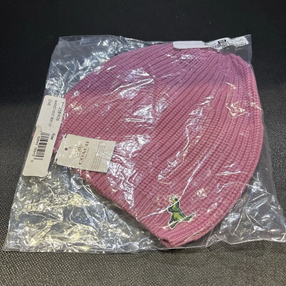 Coach Knit Rexy Hat - Picture 2 of 7